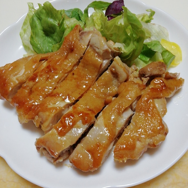 簡単！だしまろ酢 de 鶏肉の照焼